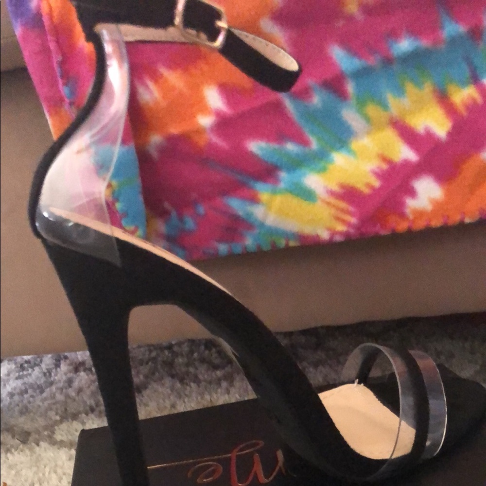 Black heels